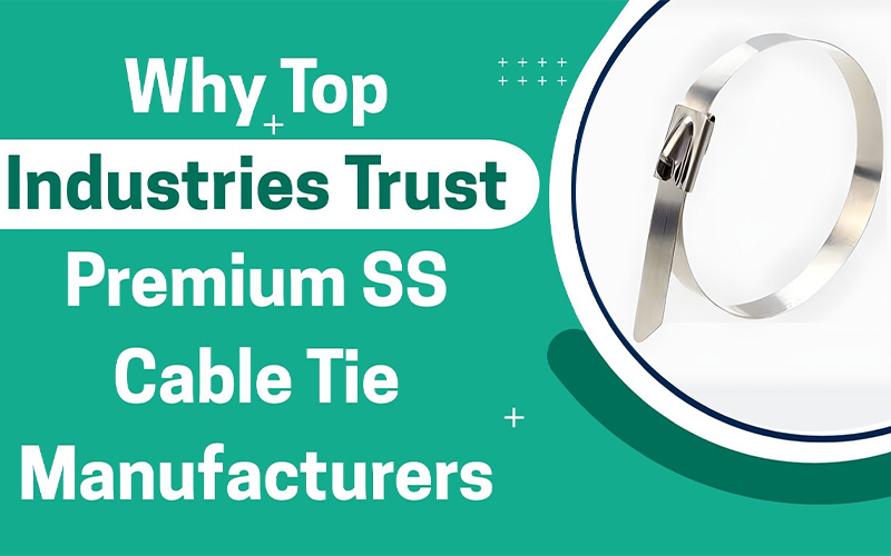 Why Top Industries Trust Premium SS Cable Tie Manufacturers