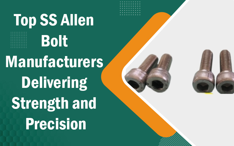 Top SS Allen Bolt Manufacturers Delivering Strength and Precision